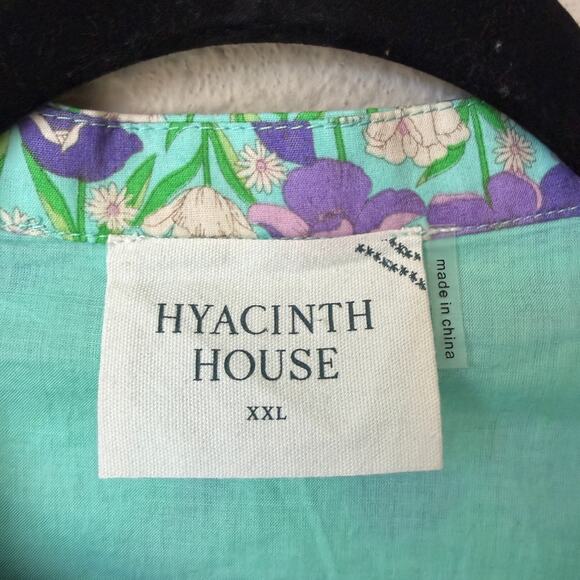 Tuckernuck Hyacinth House Multi Floral Bellflower Maxi Dress Size XXL - Picture 4 of 6